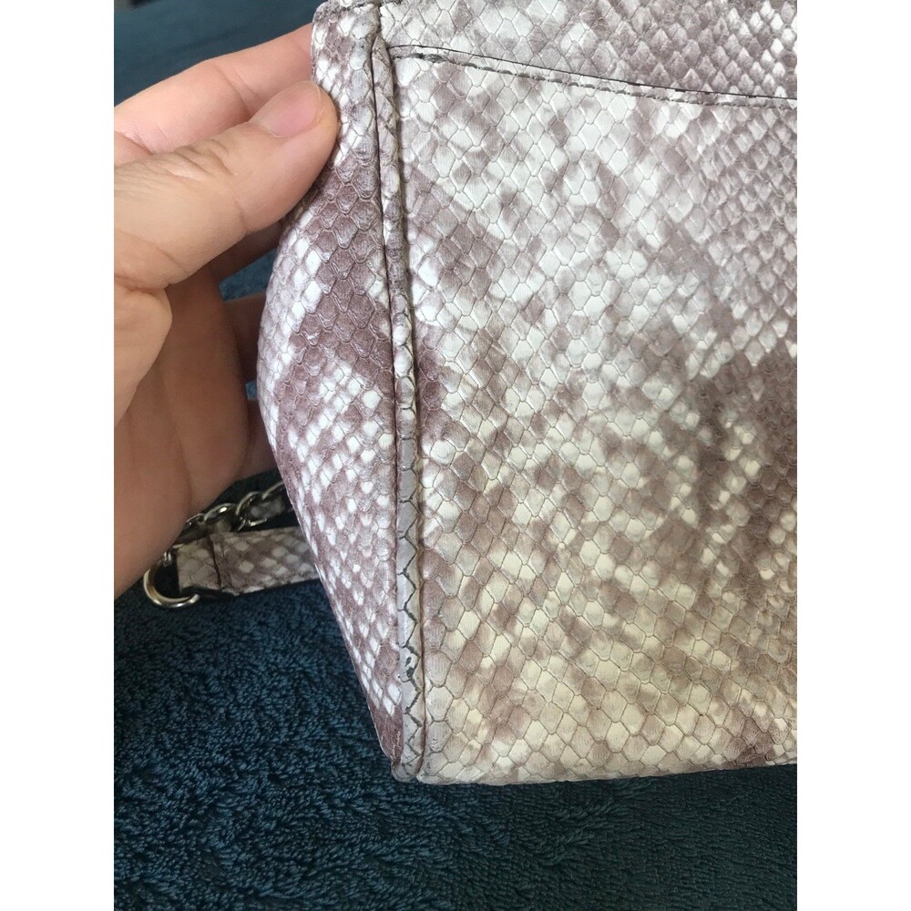 Michael Kors Vivianne Python Snakeskin Print Shou… - image 10